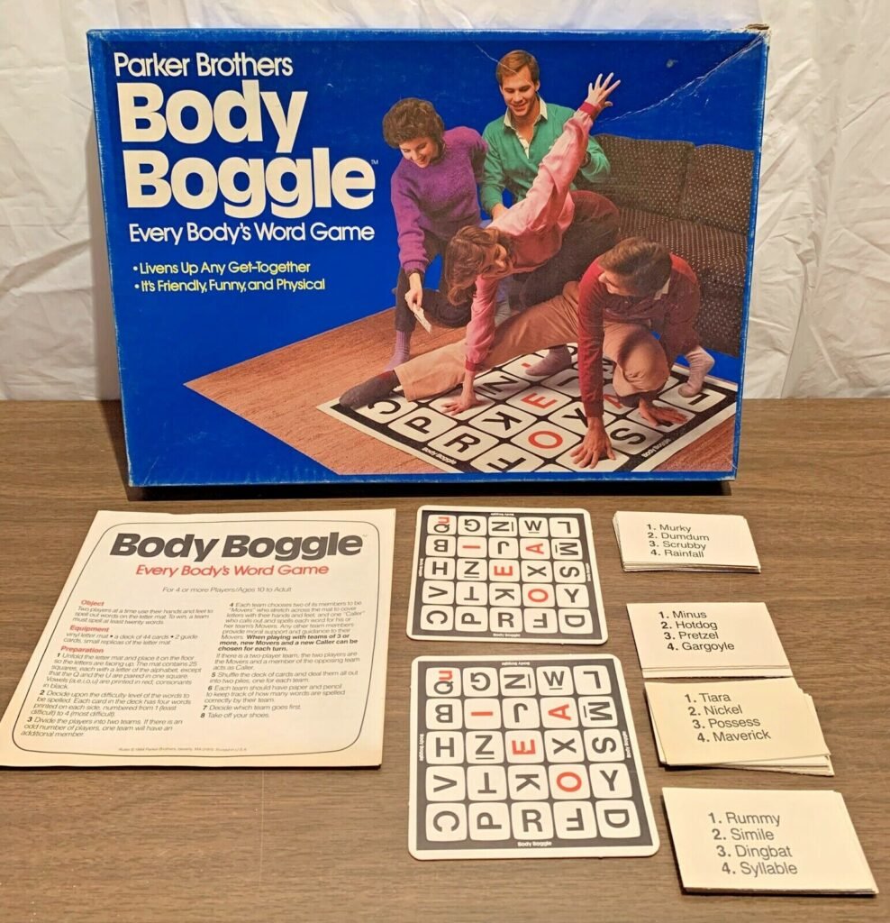 the body boggle word game for quick thinking pattern recognition and improved vocabulary
